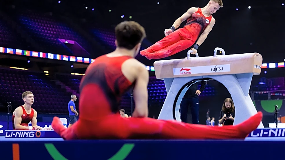 Russia is back at gymnastics worlds. So why is it called WG2?