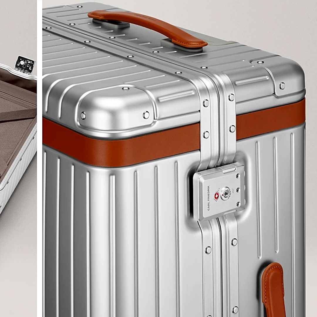 Why jet-setters want this $1,095 aluminum suitcase for holiday travel