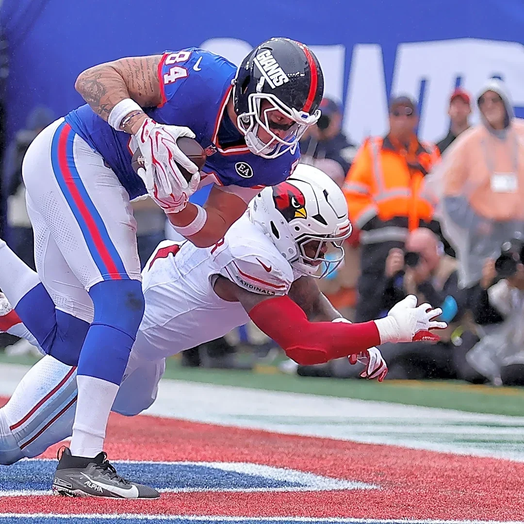 Theo Johnson won't play in Week 6