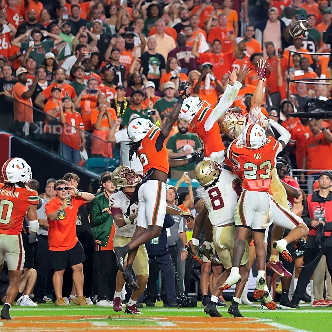 Two controversial calls helped decide Miami's win vs FSU. Did officials get them right?