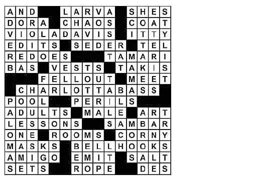 Puzzle solutions for Sunday, Oct. 18, 2026