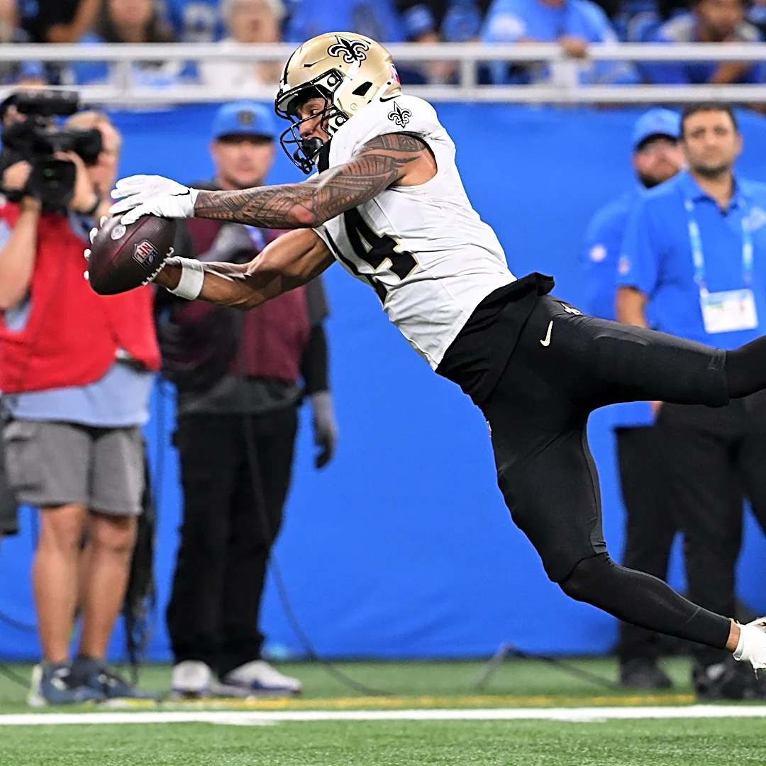 Three receptions for Devaughn Vele