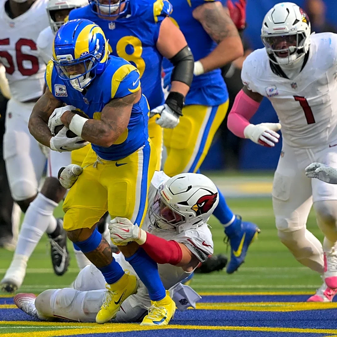 Kyren Williams has 67 total yards in Week 6 loss