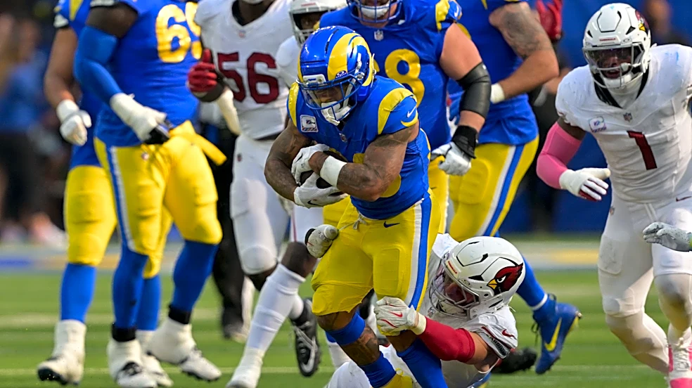 Kyren Williams has 67 total yards in Week 6 loss