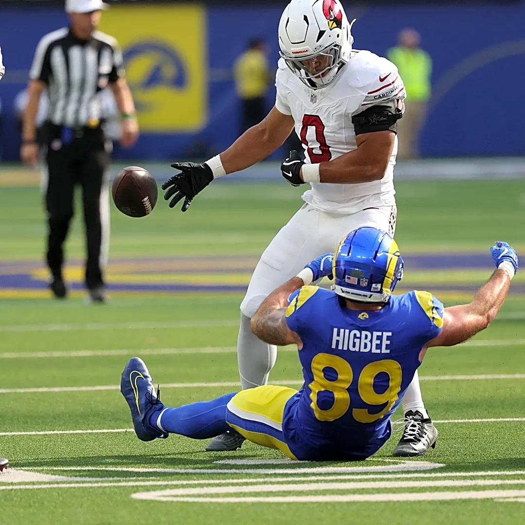 Tyler Higbee limited to four grabs in Week 6