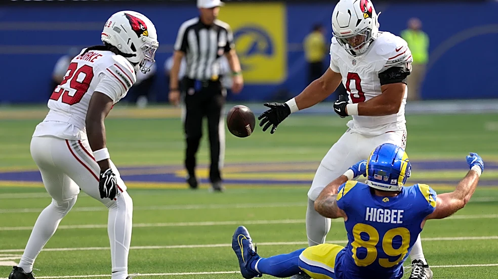 Tyler Higbee limited to four grabs in Week 6