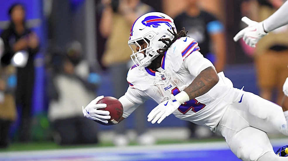 James Cook III flirts with triple digits in Week 6 vs. Raiders