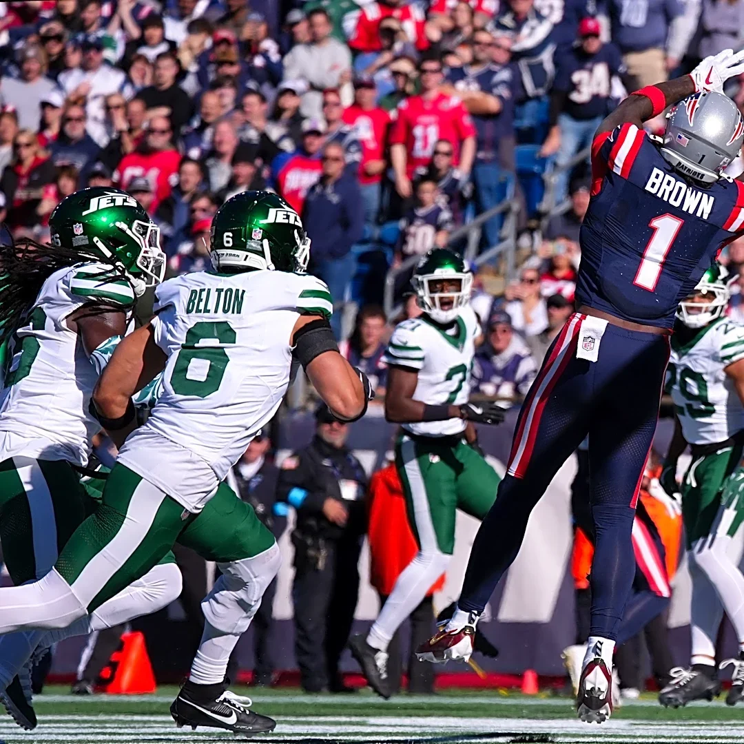 A.J. Brown targeted 10 times in return vs. NY Jets