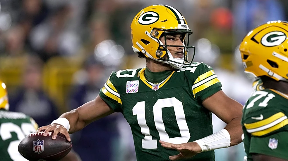 Jordan Love accounts for two total touchdowns in win