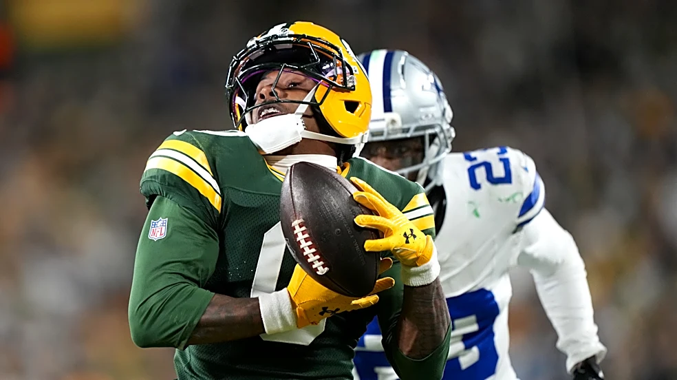 Matthew Golden tops 100 yards despite brutal drops on SNF