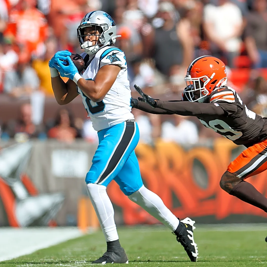 Jalen Coker shows little rust in Week 6 return