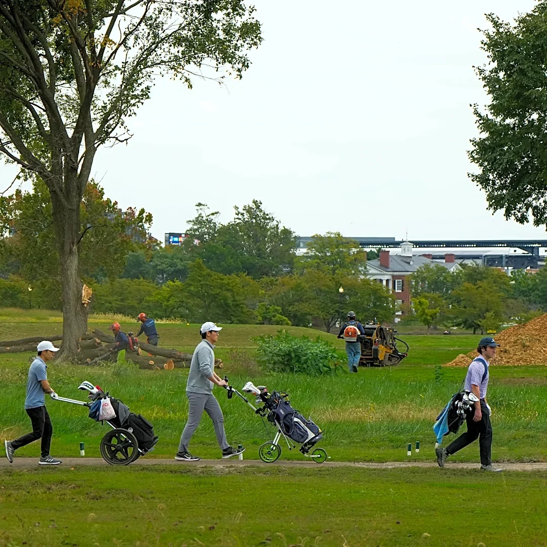 Why is Trump closing DC's East Potomac Golf Links for 15 months?