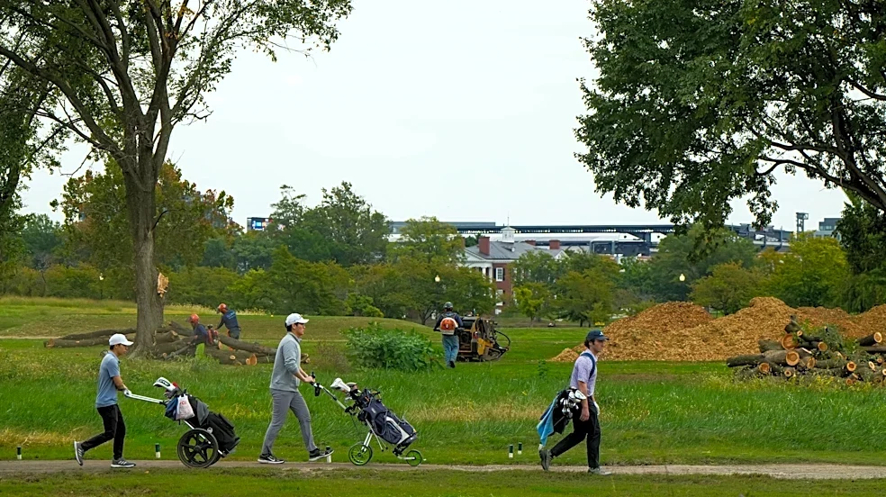 Why is Trump closing DC's East Potomac Golf Links for 15 months?