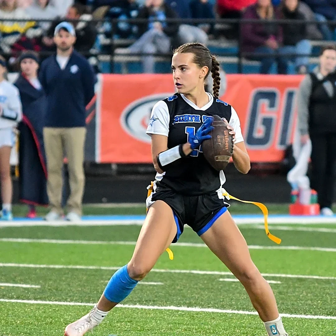 Kaelie Tomalak’s dad pushed her to try flag football. Neither knew where it would lead