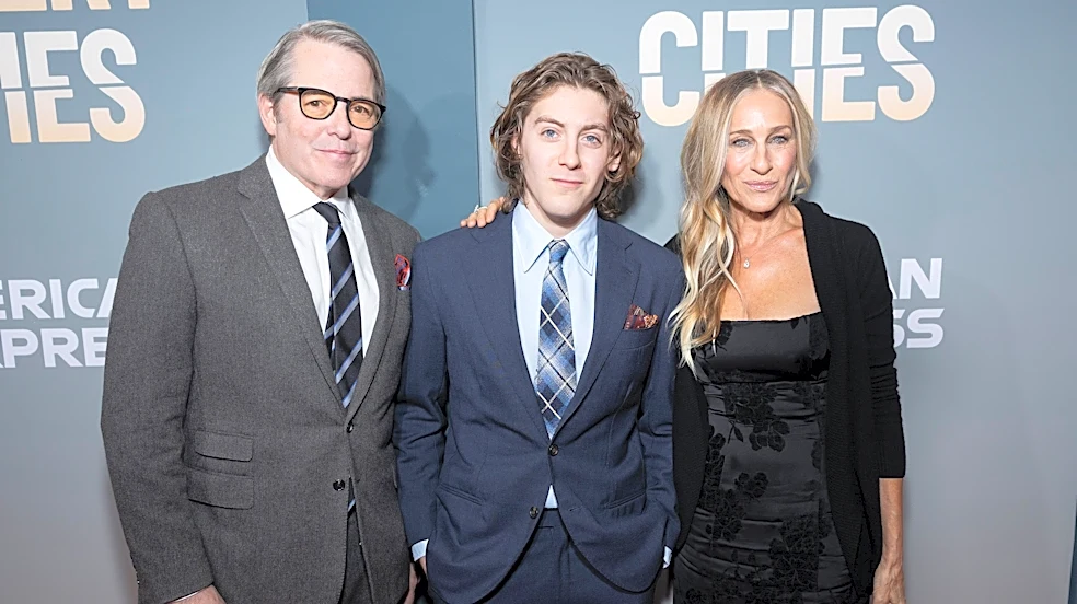 Sarah Jessica Parker poses with lookalike son James Wilkie Broderick
