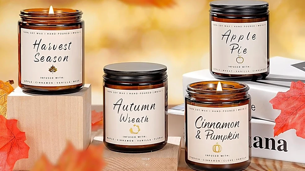 Bring autumn vibes home with this bestselling candle set for under $20