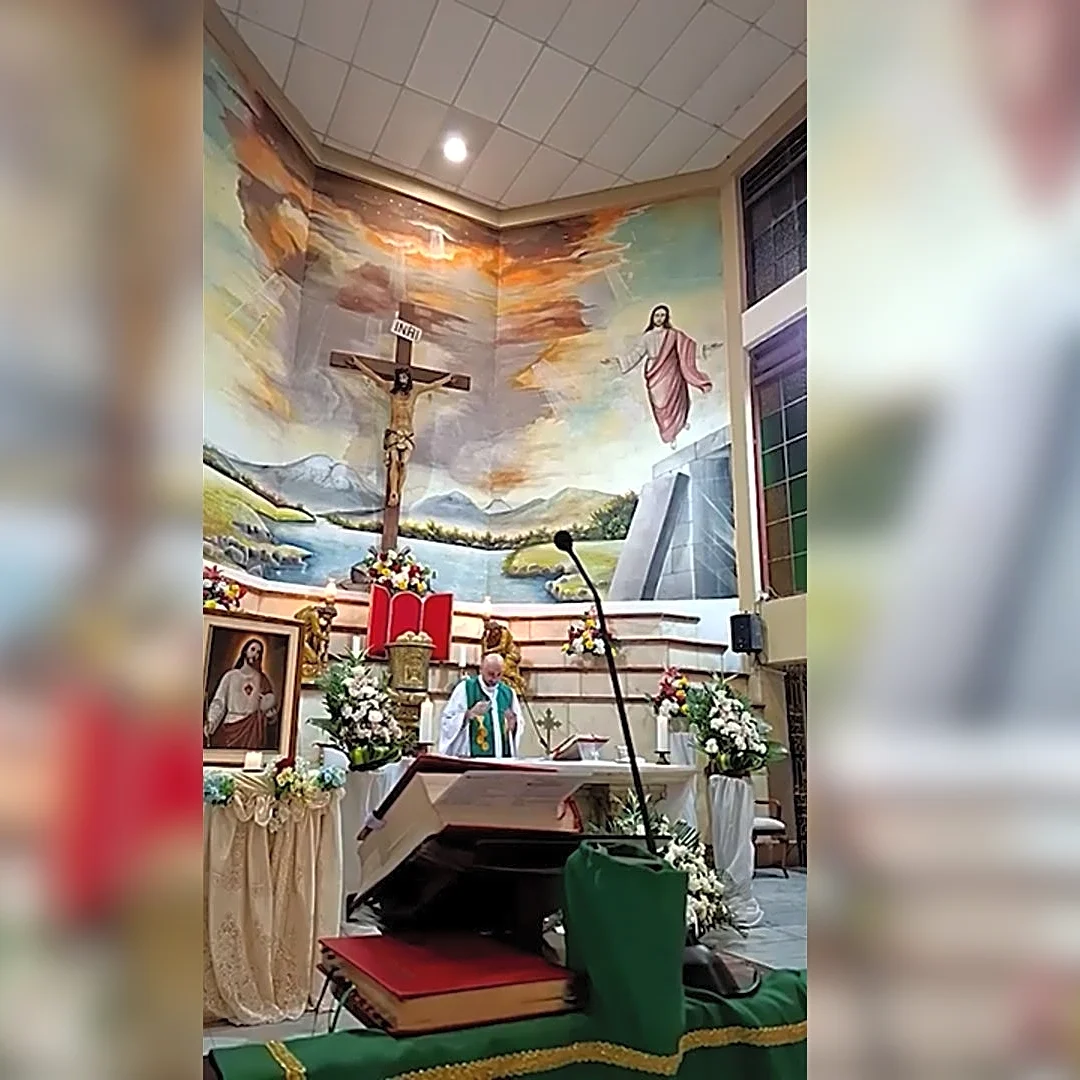 Priest killed after crucifix falls on him during livestreamed Mass