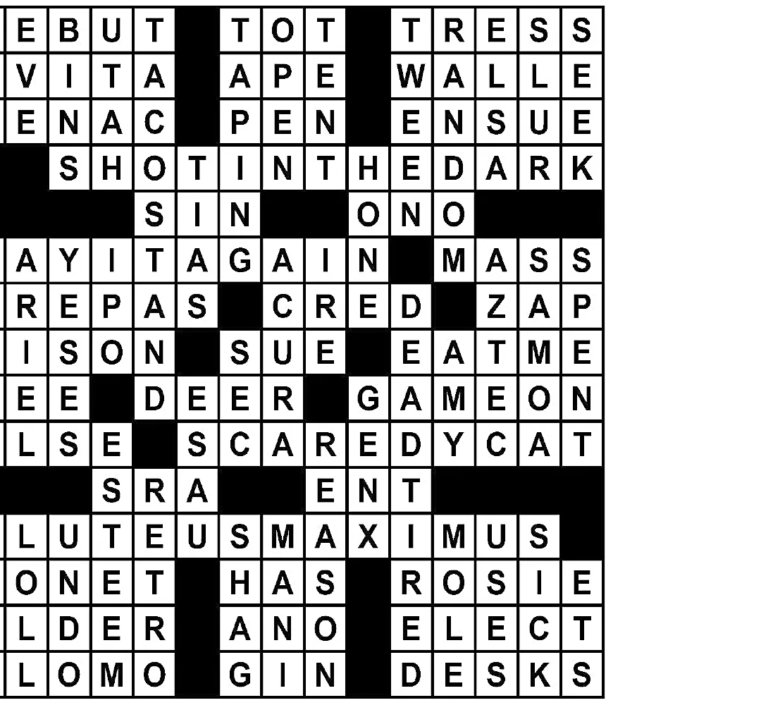 Puzzle solutions for Tuesday, Oct. 20, 2026