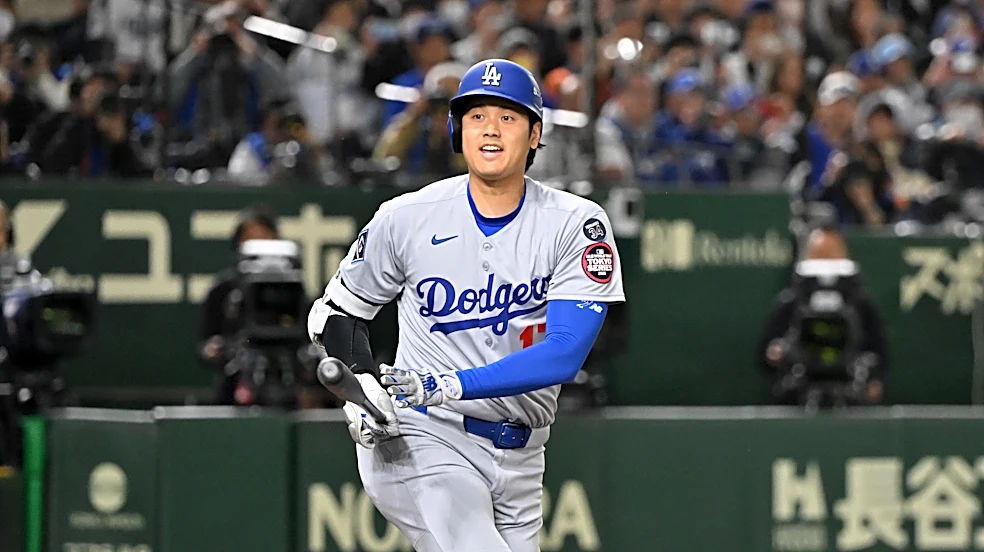 Shohei Ohtani Dodgers jersey from Tokyo Series makes history