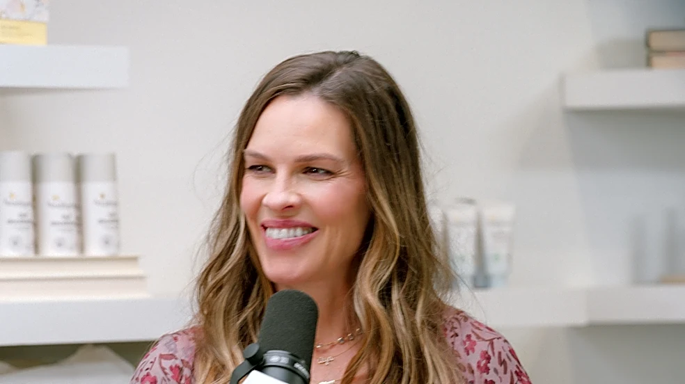 Hilary Swank is pregnant at 52. She has a message for parents