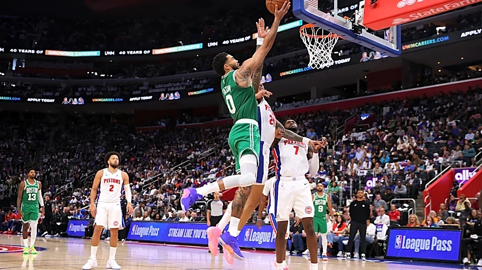 NBA winners and losers: Pistons rally past Celtics, Tatum struggles