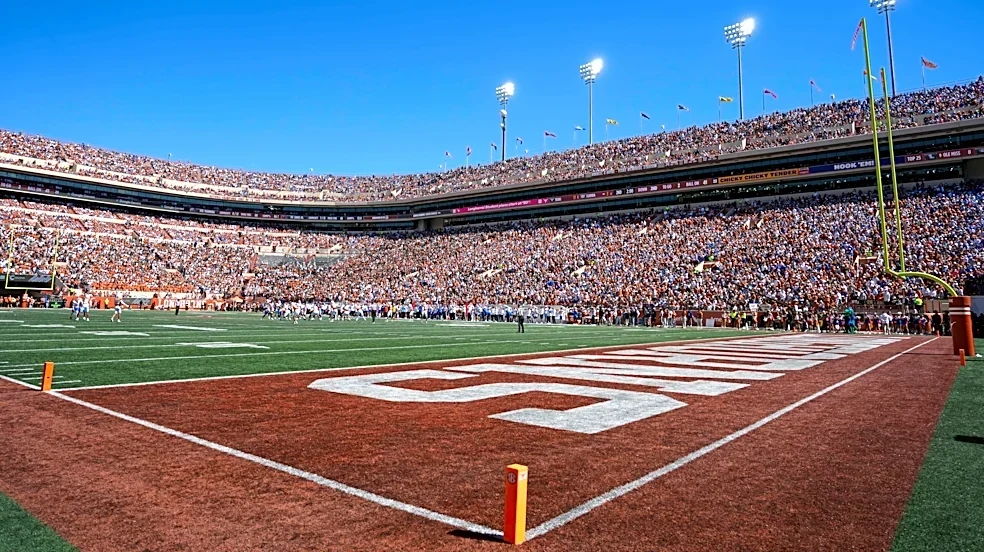 Texas bans fan after viral confrontation with Florida football players
