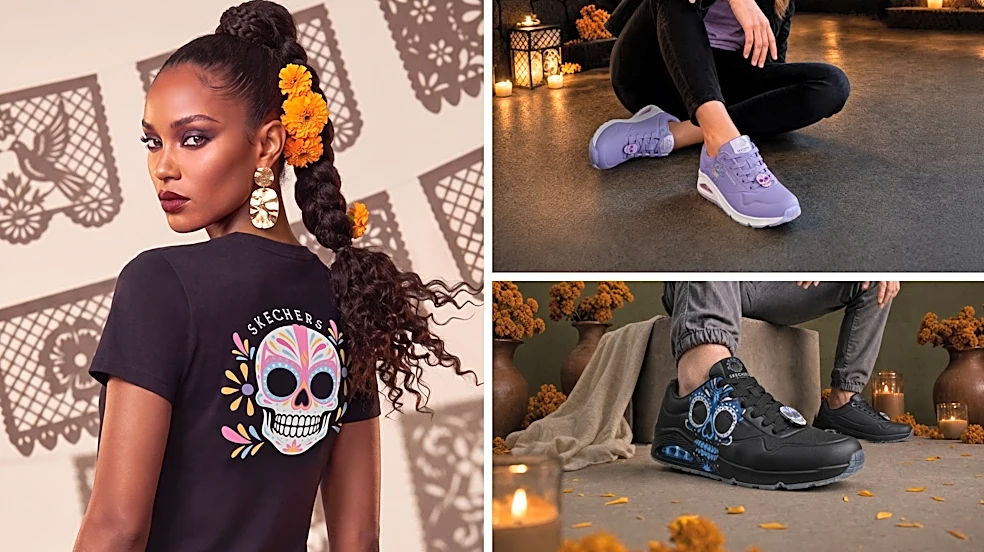 See 6 new Skechers Dia de Muertos shoes I'm totally obsessed with