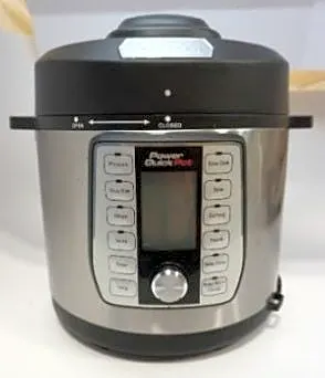 Stop using this Power Quick Pot pressure cooker. It may expel contents