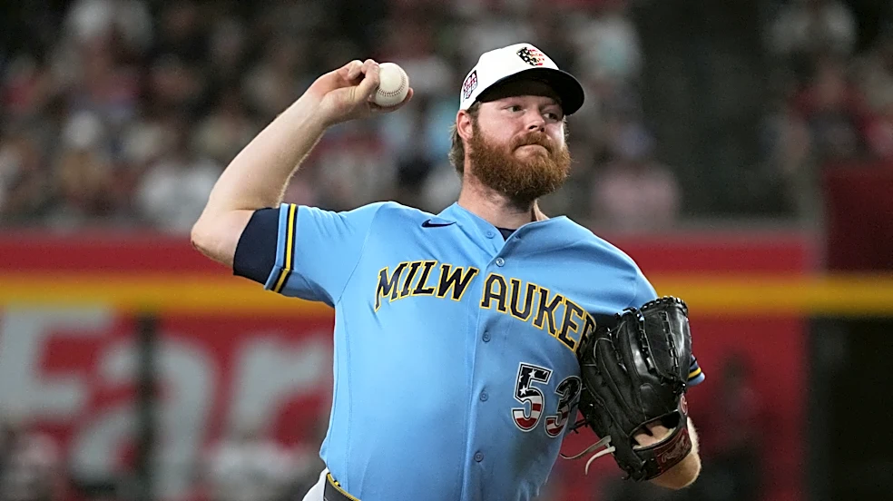Injured Brewers ace Brandon Woodruff wants to return for World Series