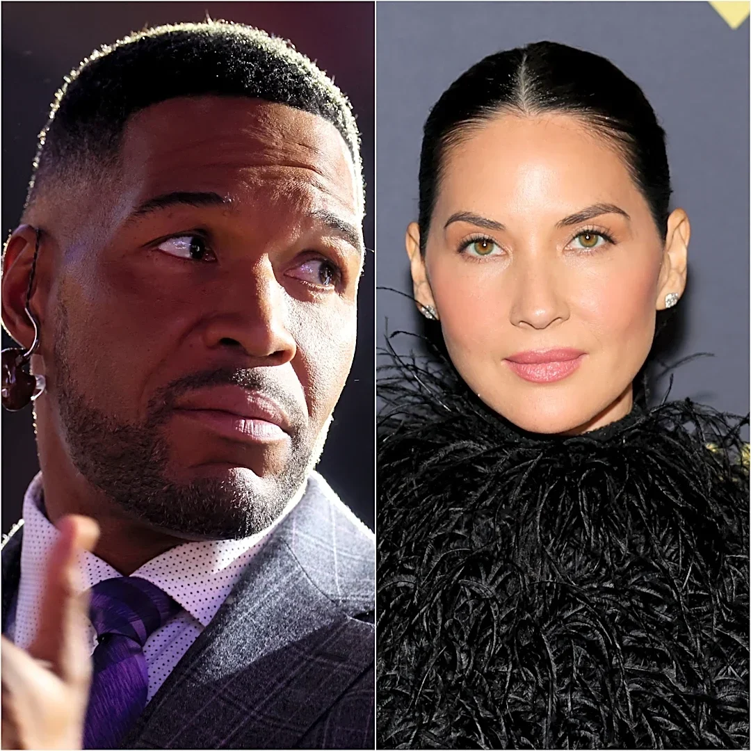 Michael Strahan nearly cries as Olivia Munn shares touching cancer story on 'GMA'