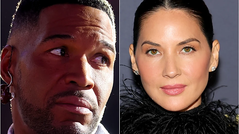 Michael Strahan nearly cries as Olivia Munn shares touching cancer story on 'GMA'