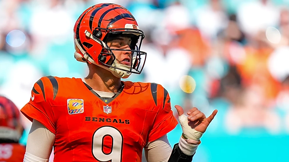 Joe Burrow says he didn't interact with VP Vance during Bengals practice visit