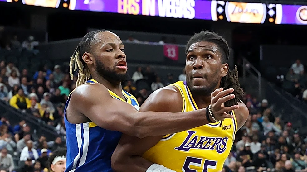 Kevon Looney makes Lakers debut against Warriors, the team that started it all