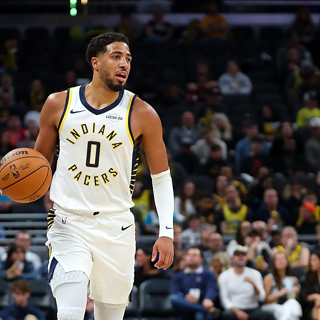 Pacers' Tyrese Haliburton makes emotional return from Achilles injury