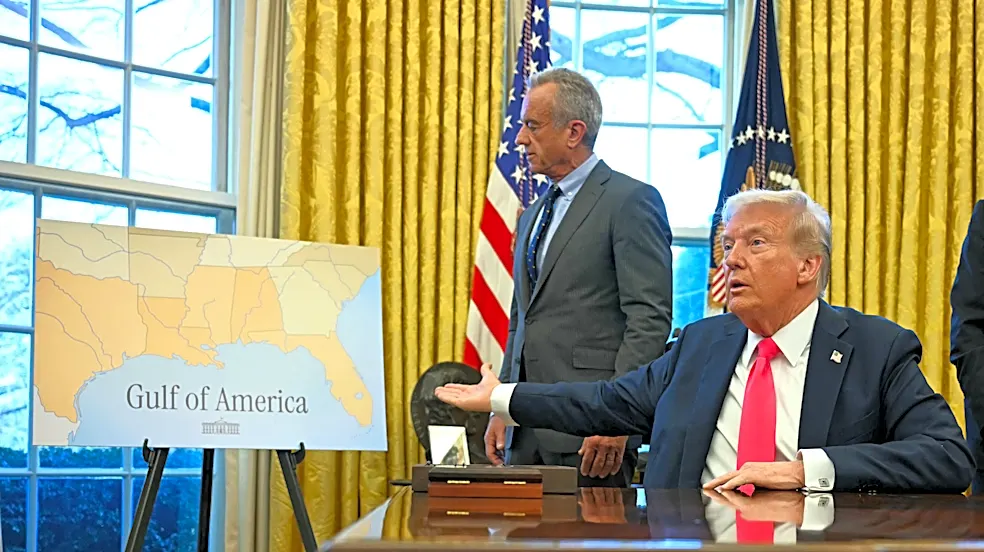 Google Maps said no to Trump renaming the Atlantic Ocean