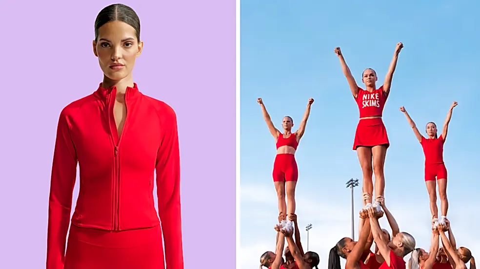 Nike x SKIMS just dropped a bold red collection, these are the styles I'd shop first
