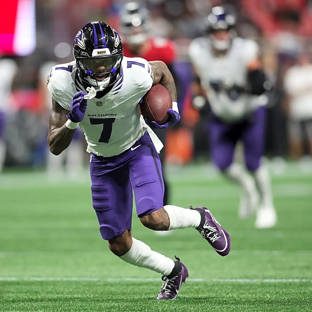 Rashod Bateman practices in full Thursday