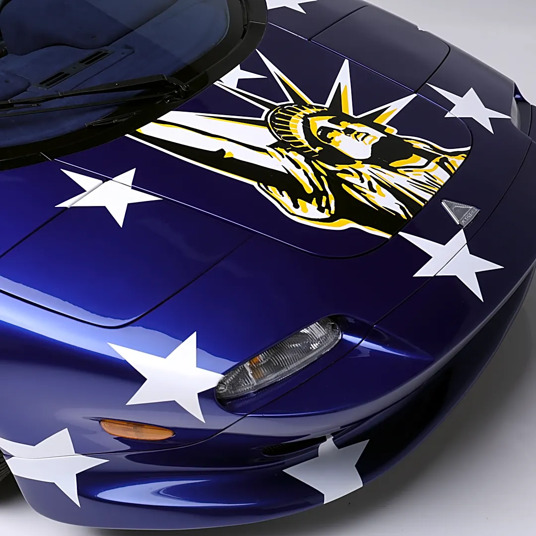 This is easily the most patriotic car you have ever seen
