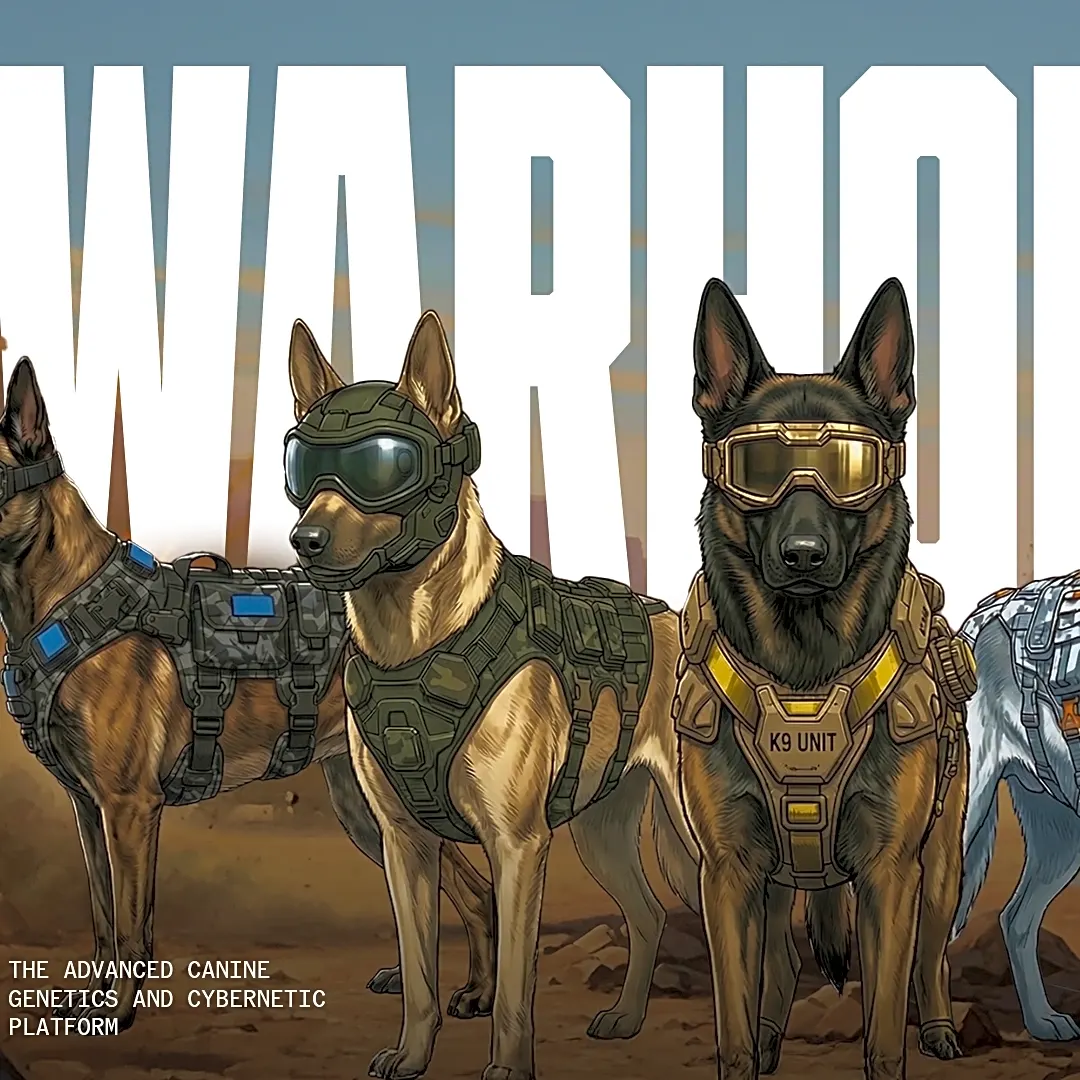 Warhound plans high-tech future for military dogs