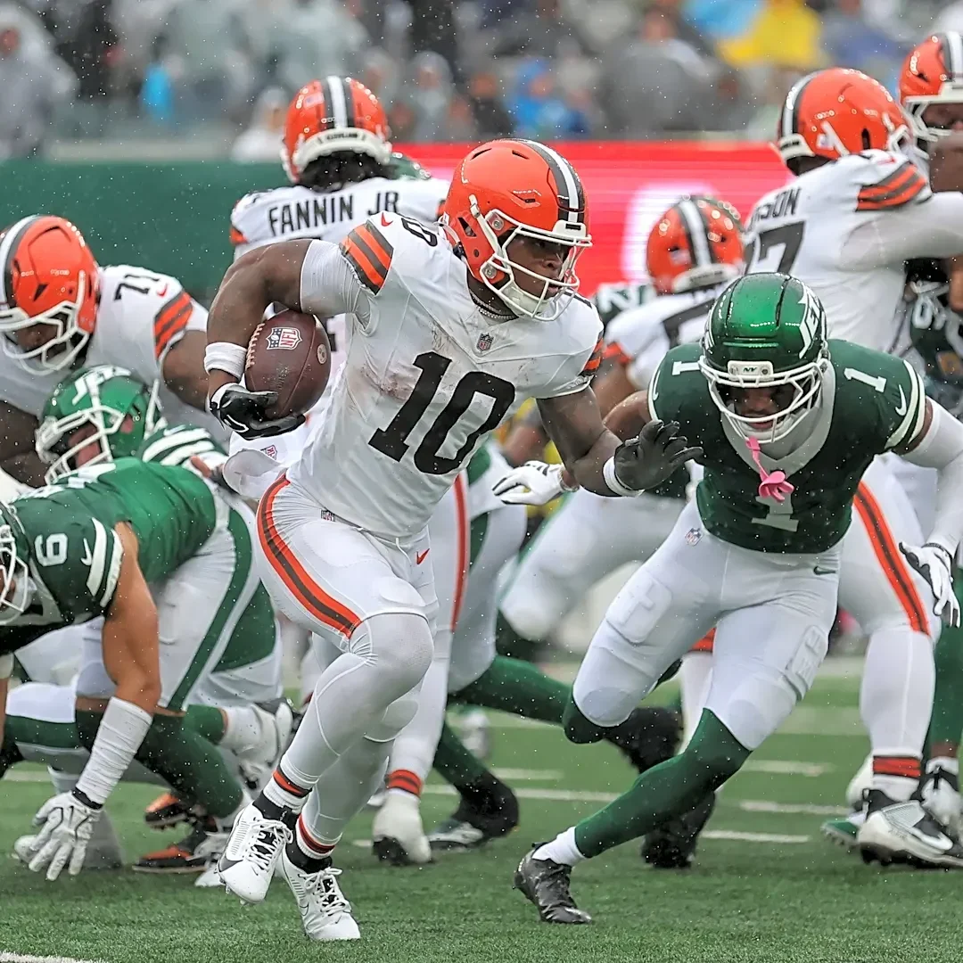 Quinshon Judkins limited at practice again