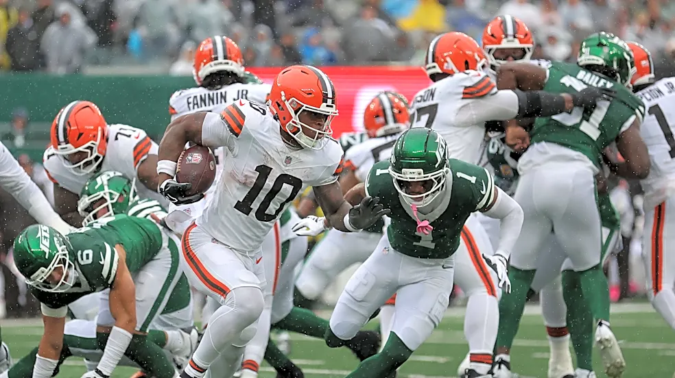 Quinshon Judkins limited at practice again