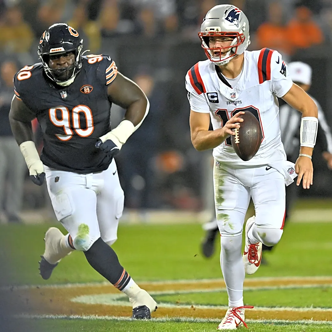 Drake Maye accounts for three total touchdowns on TNF