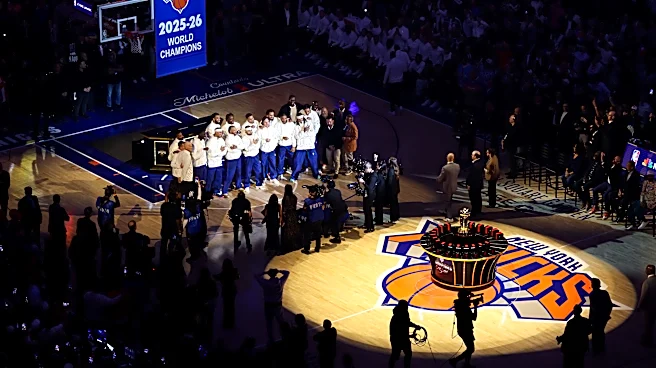 Knicks assistants didn't get rings (yet), just empty boxes on opening night: Report