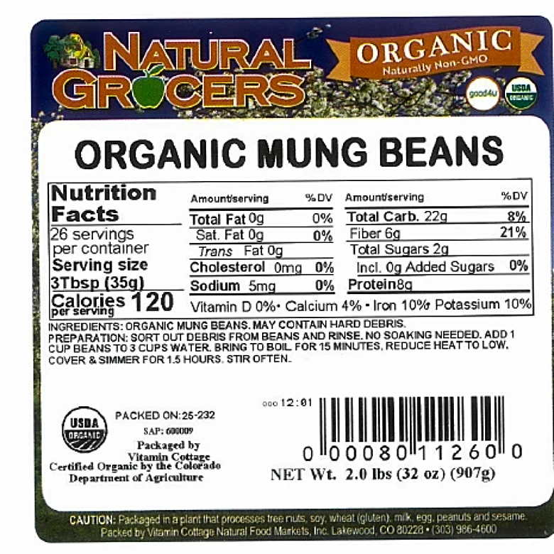 Organic mung beans recalled in 22 states. See affected product