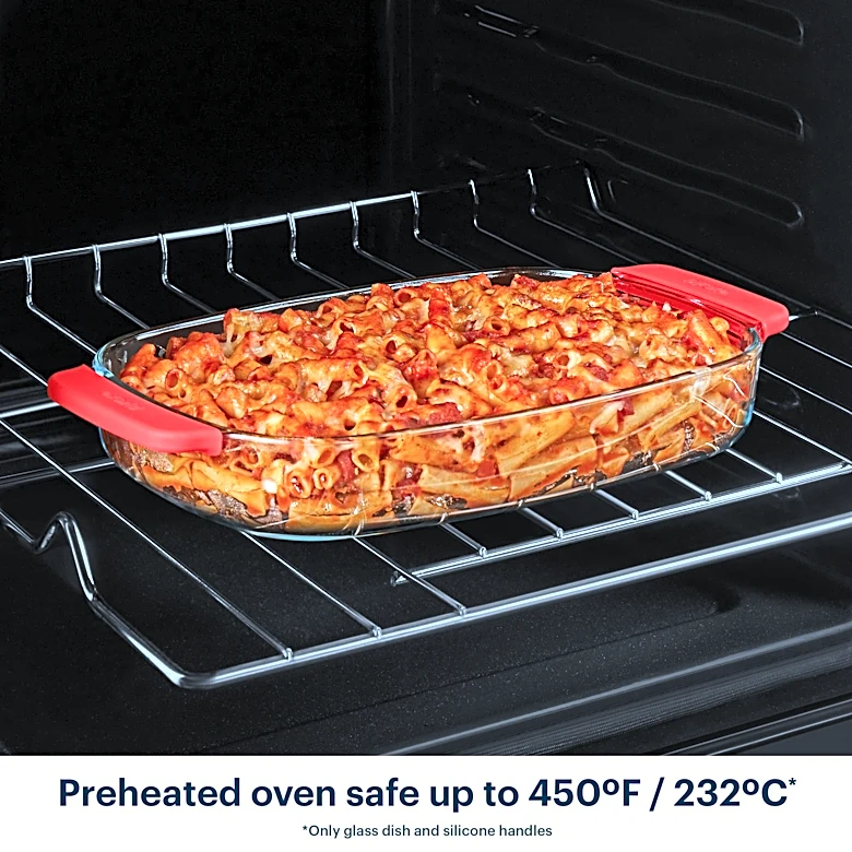 Pyrex just launched new bakeware at Walmart, and the handles are a game changer