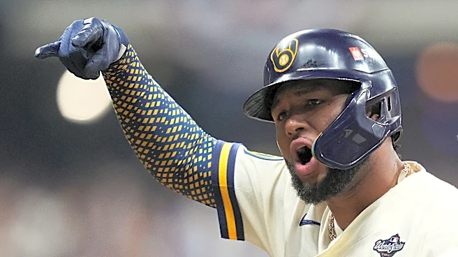 Brewers barrel through Rays in Game 1 after 44-year World Series wait