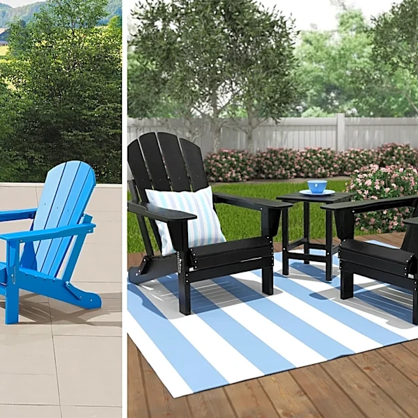 I found a 2-person Adirondack set on sale for $275 off this weekend