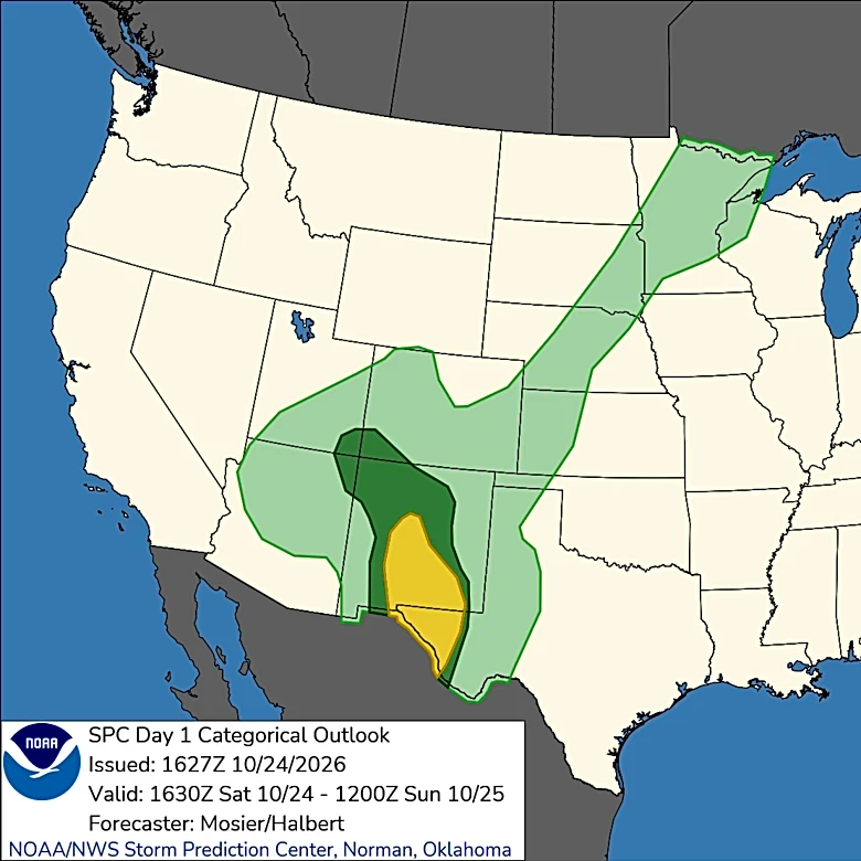 Showers, thunderstorms threaten Southwest after devastating floods