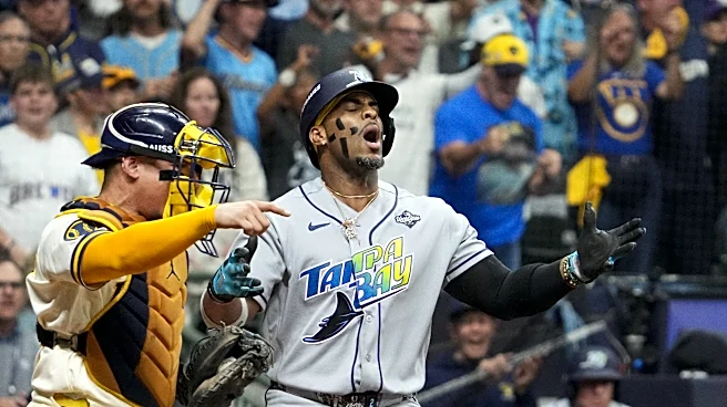 World Series game ends on controversial check-swing strikeout