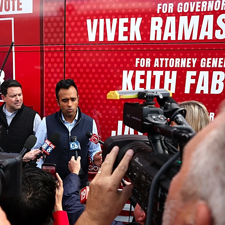Ramaswamy follows Trump's playbook in tight Ohio governor's race
